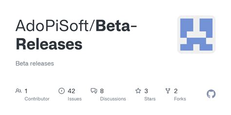 Releases · AdoPiSoft/Beta.